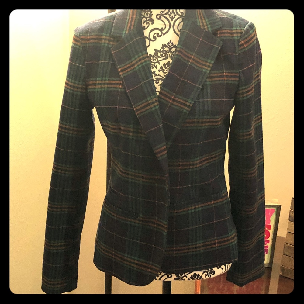 Merona Plaid Blazer